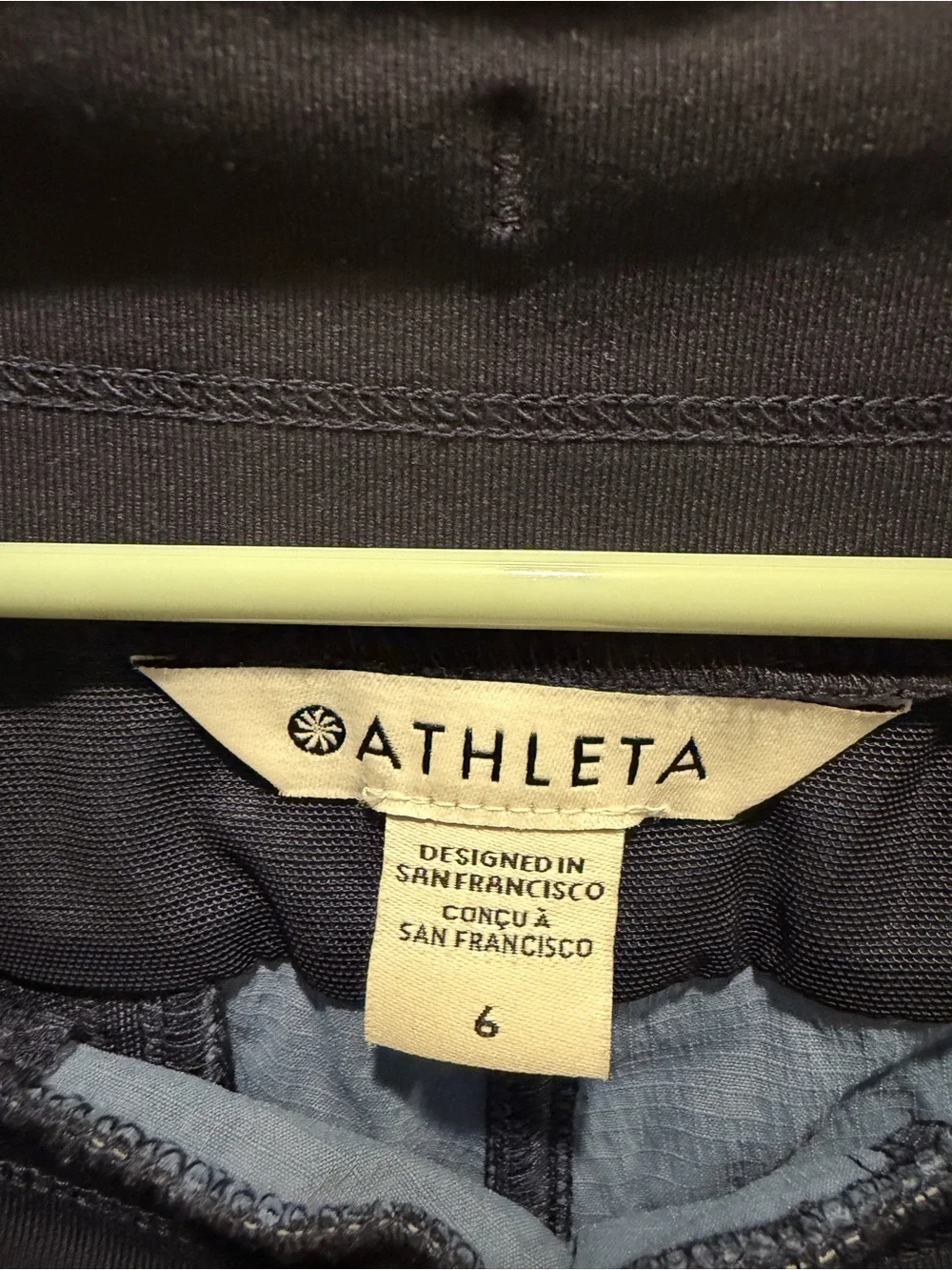Women’s Athleta Navy Floral Jogger Pants - Comfortable Drawstring Waist